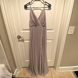 NWT Birdy Grey Kaia Chiffon Bridesmaid Dress Lilac
